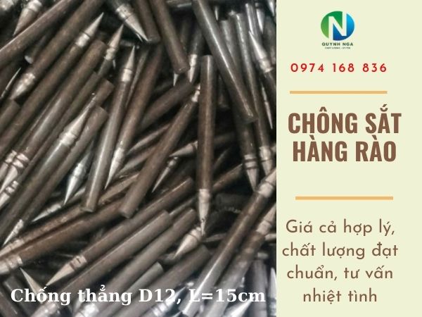 mẫu chông sắt đầu tiện